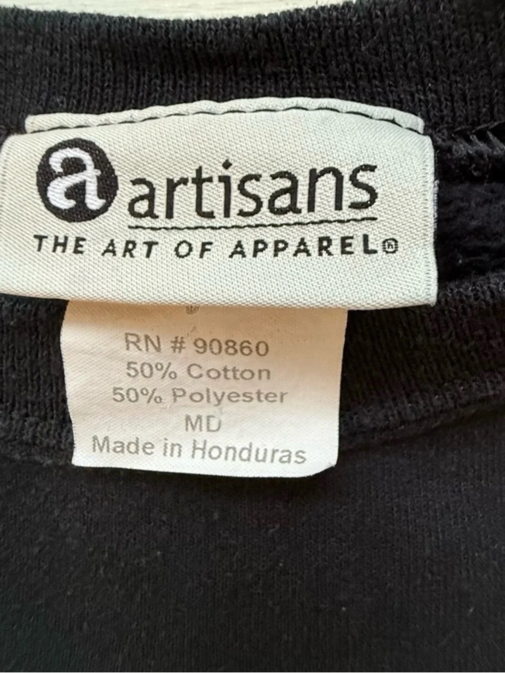 Vintage Equine Horse Artisan Crewneck Pullover sweatshirt long sleeve top Sz M - Picture 4 of 8